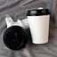 white paper coffee cups with lids